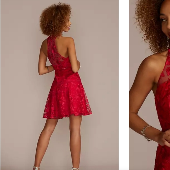 David's Bridal Studio Dress - Picture 2 of 16